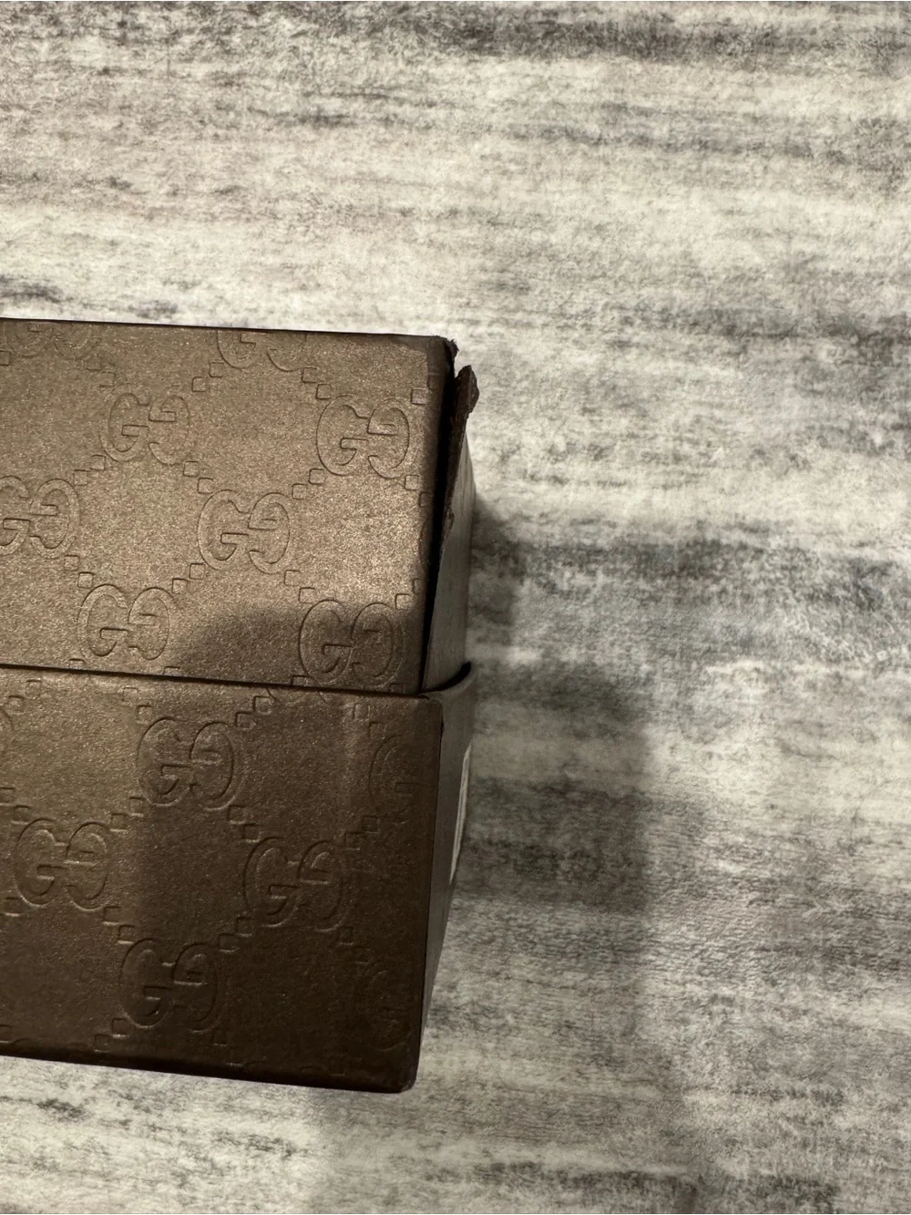 Gucci Brown Box with Gold Logo and Branded Tissue - Picture 7 of 10